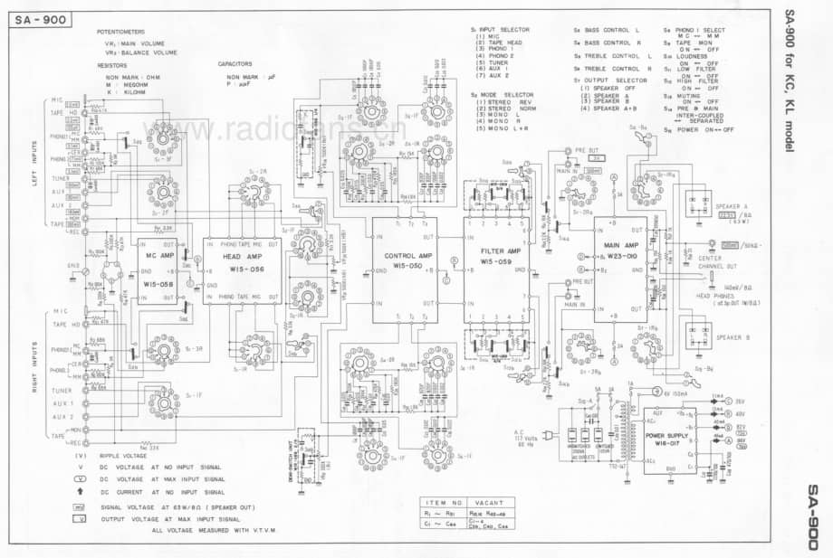 Pioneer-SA-900-Schematic电路原理图.pdf_第3页