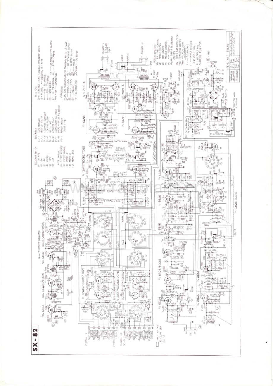 Pioneer-SX-82-Service-Manual电路原理图.pdf_第3页