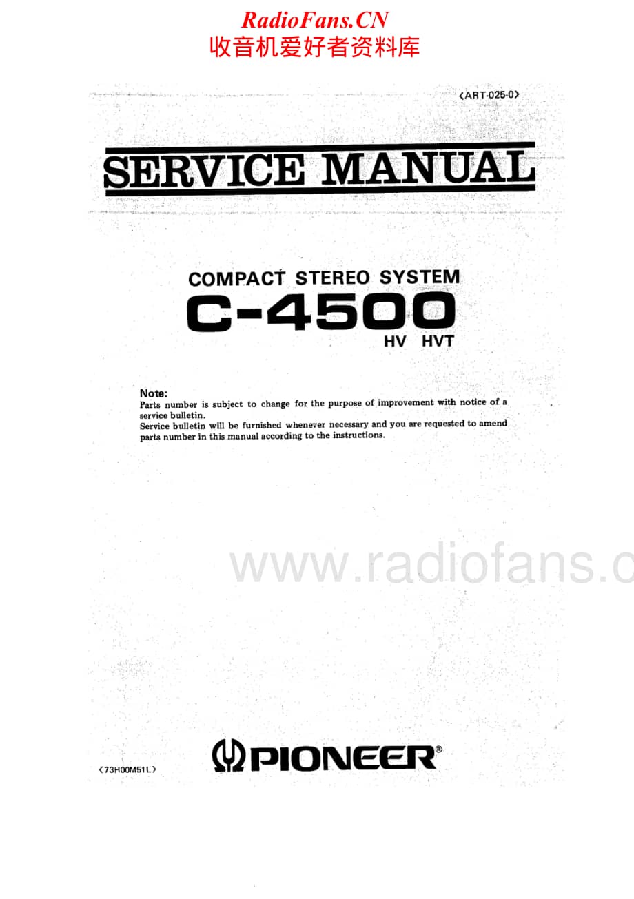 Pioneer-C-4500-Service-Manual电路原理图.pdf_第1页