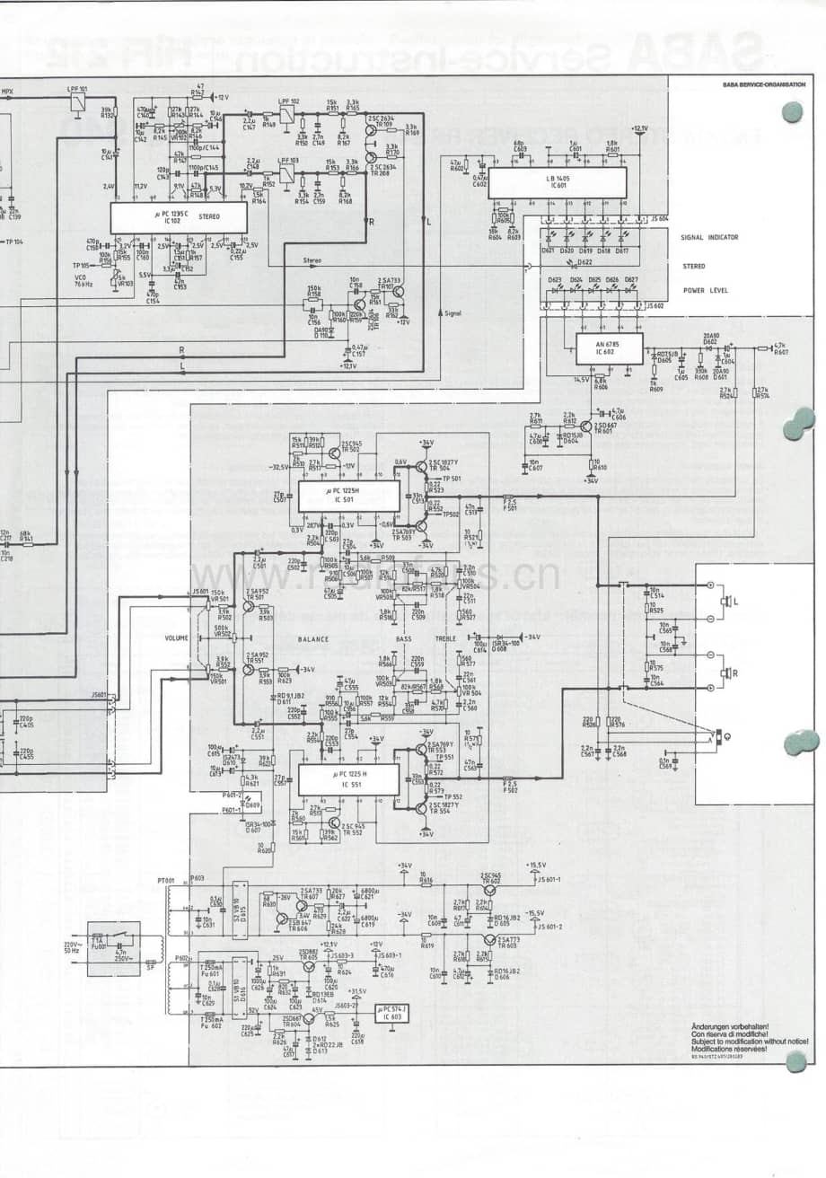 Saba-RS940-Service-Manual电路原理图.pdf_第3页