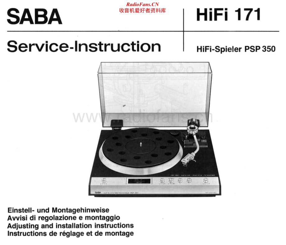 Saba-PSP-350-Service-Manual电路原理图.pdf_第1页