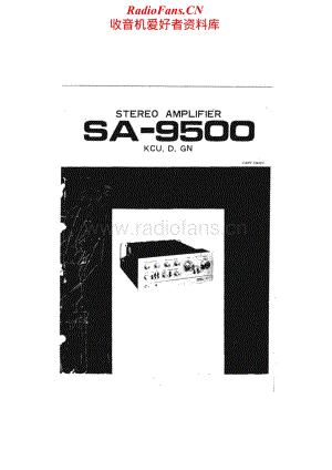 Pioneer-SA-9500-Service-Manual电路原理图.pdf