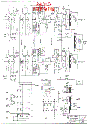 Revox-Model-40-1964-Schematic电路原理图.pdf