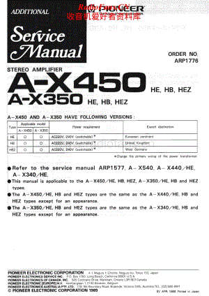 Pioneer-A-X450-Service-Manual电路原理图.pdf