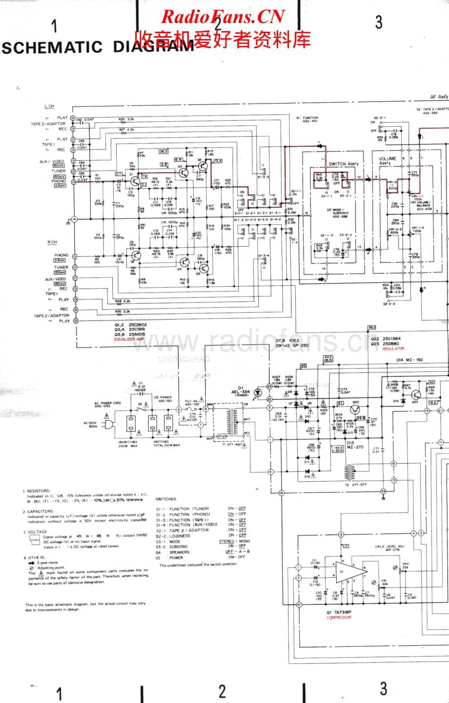 Pioneer-SA-620-Service-Manual电路原理图.pdf_第2页