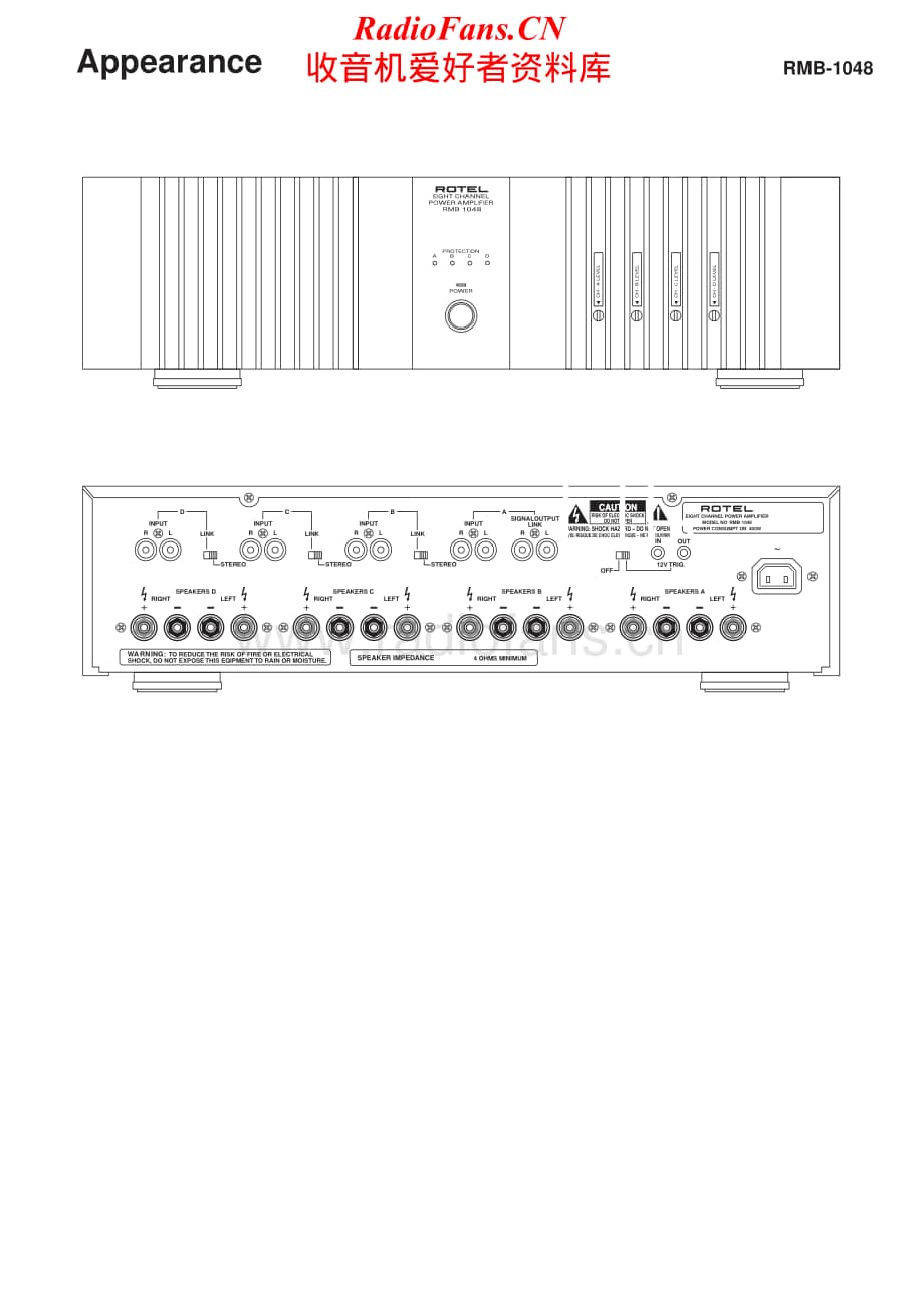 Rotel-RMB-1048-Service-Manual电路原理图.pdf_第2页