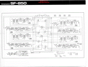 Pioneer-SF-850-Schematic电路原理图.pdf