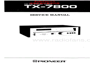 Pioneer-TX-7800-Service-Manual电路原理图.pdf