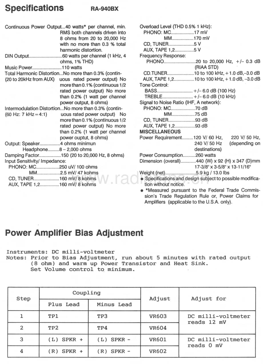 Rotel-RA-940BX-Service-Manual电路原理图.pdf_第3页