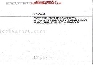 Revox-A-722-Schematic电路原理图.pdf