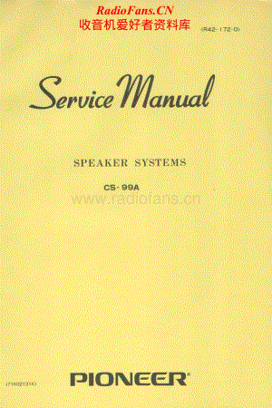 Pioneer-CS-99-A-Service-Manual电路原理图.pdf