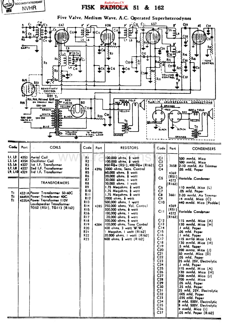 Radiola-51-Schematic电路原理图.pdf_第1页