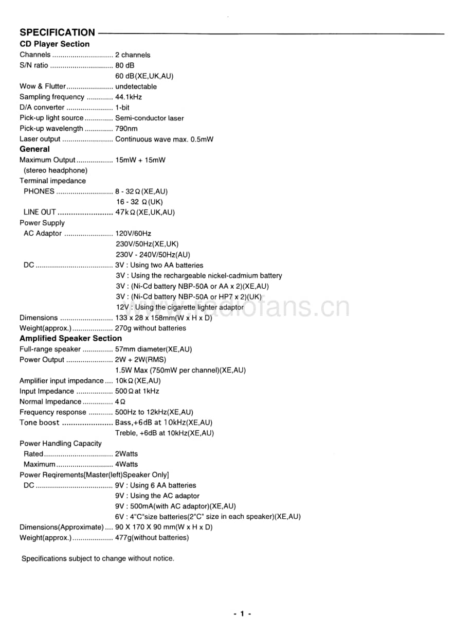 Sanyo-CDP-195BX-Service-Manual电路原理图.pdf_第3页