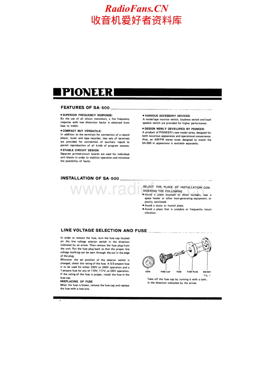 Pioneer-SA-500-Service-Manual电路原理图.pdf_第2页
