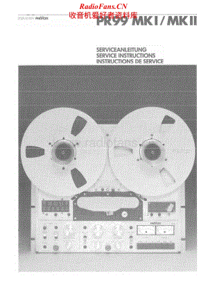 Revox-PR-99_Mk2-Service-Manual电路原理图.pdf