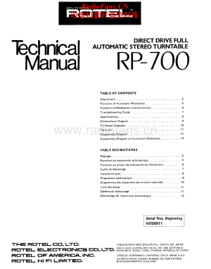 Rotel-RP-700-Service-Manual (1)电路原理图.pdf