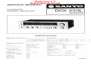 Sanyo-DCX-233L-Service-Manual电路原理图.pdf