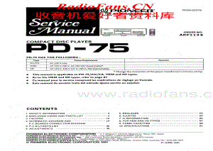 Pioneer-PD-75-Service-Manual电路原理图.pdf