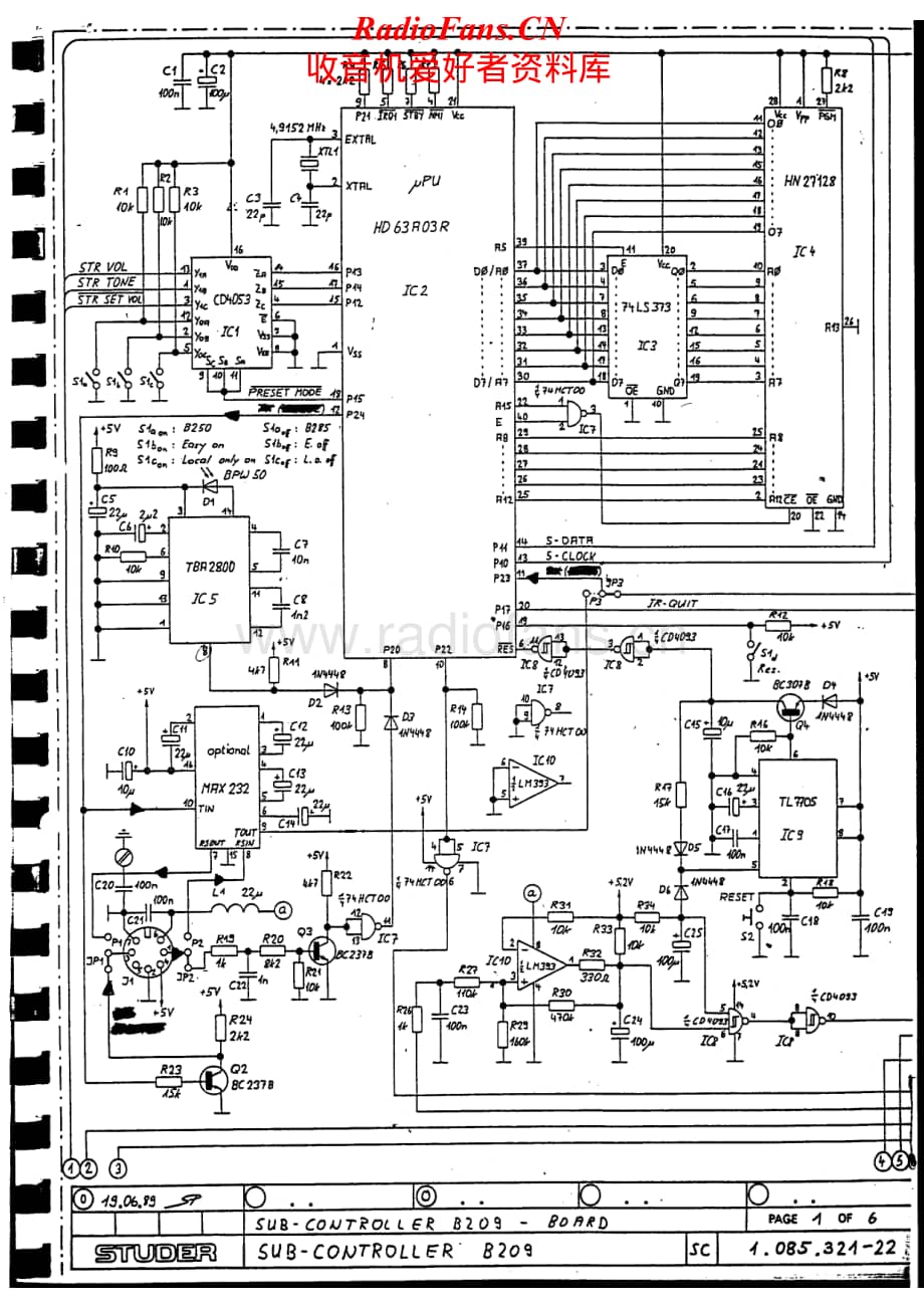 Revox-B-209-Schematic电路原理图.pdf_第1页