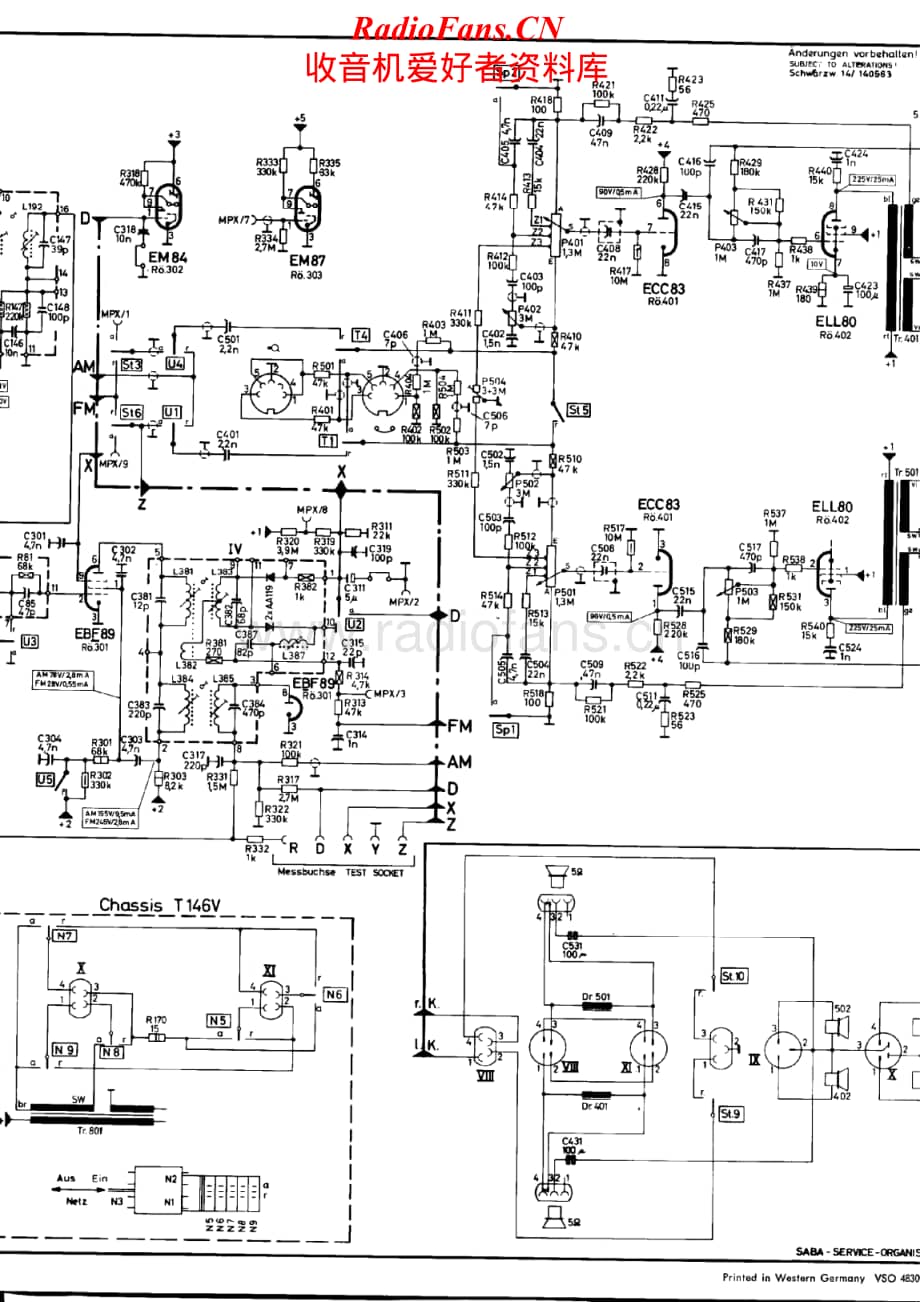 Saba-Schwarzwald-Automatic-14-V-Schematic电路原理图.pdf_第2页