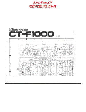 Pioneer-CTF-1000-Schematic电路原理图.pdf
