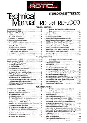 Rotel-RD-25F-Service-Manual电路原理图.pdf