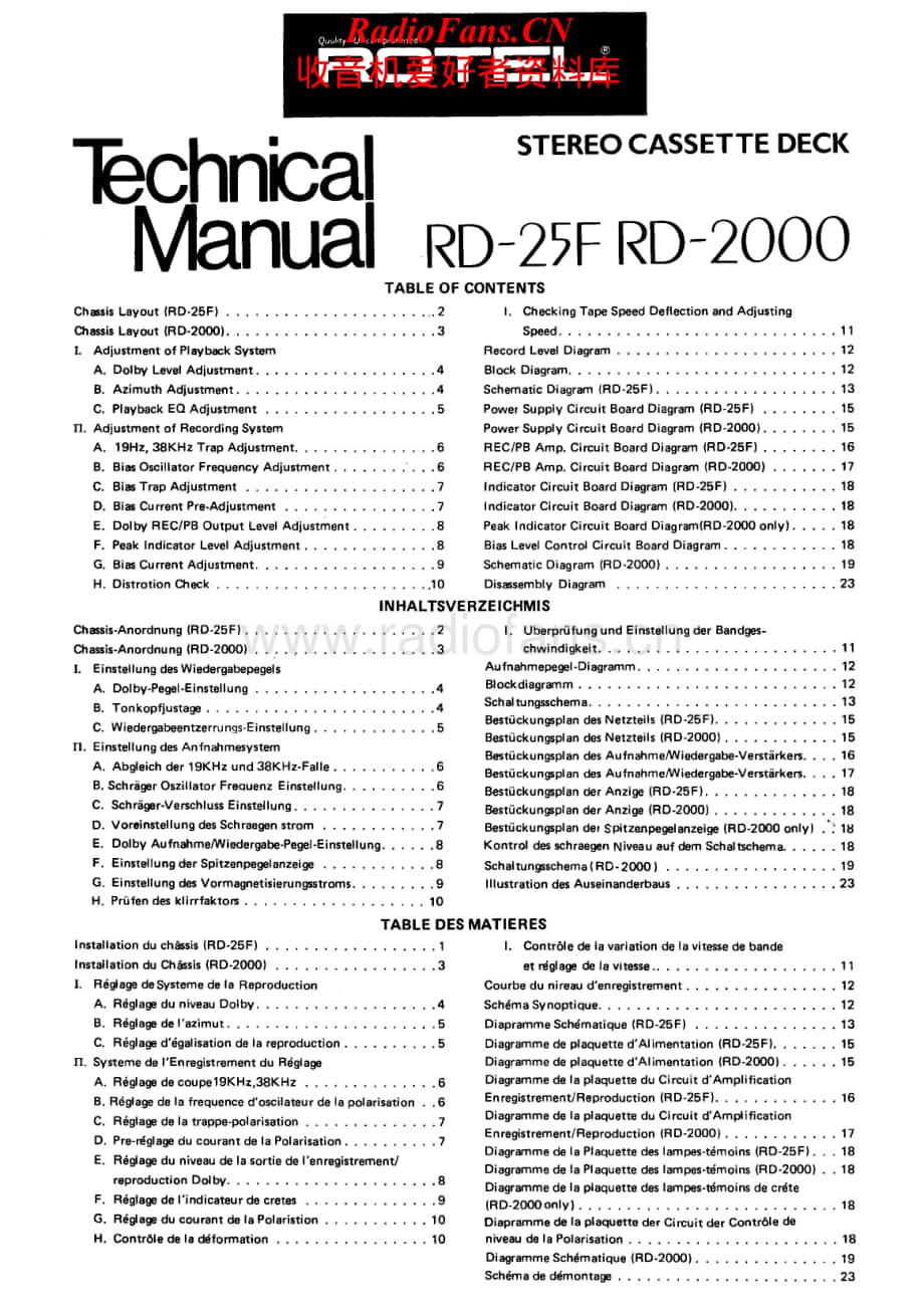 Rotel-RD-25F-Service-Manual电路原理图.pdf_第1页