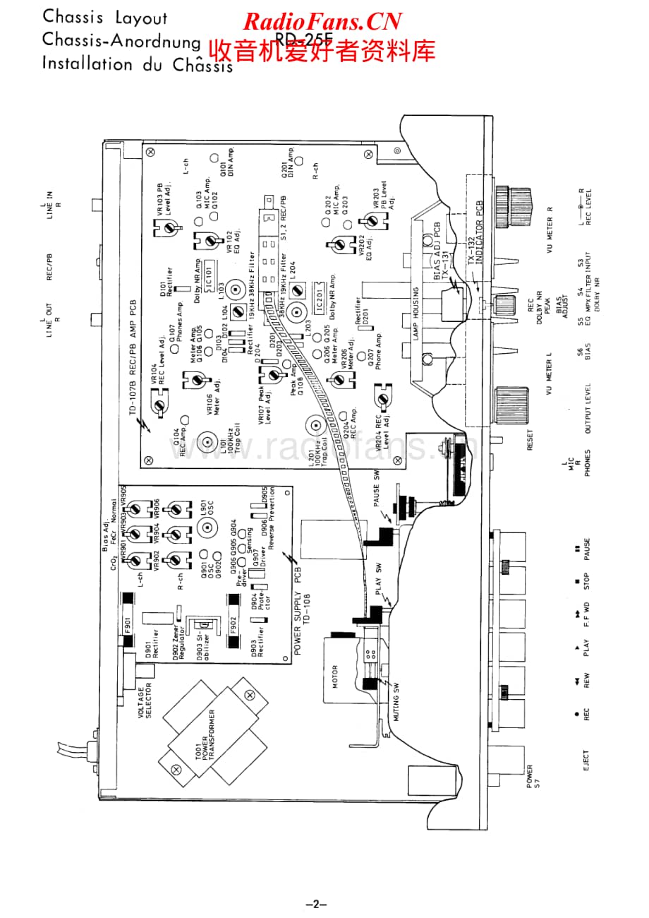 Rotel-RD-25F-Service-Manual电路原理图.pdf_第2页