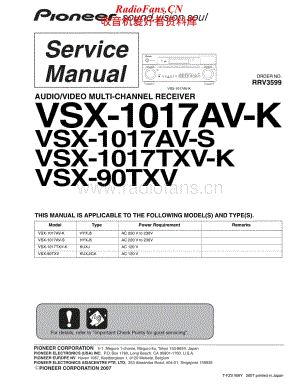 Pioneer-VSX-90TXV-Service-Manual电路原理图.pdf