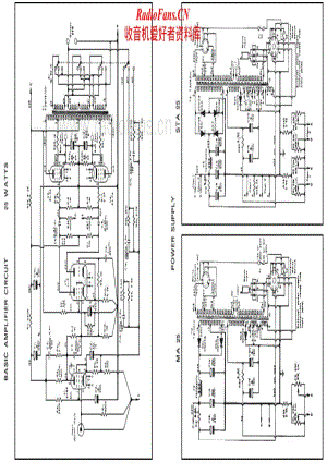 Radford-STA-25-Schematic电路原理图.pdf
