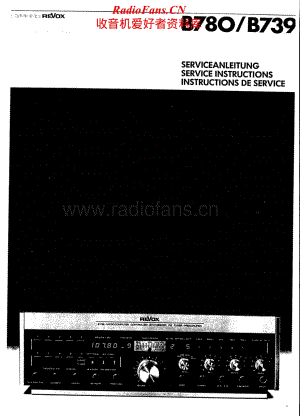 Revox-B-780-B-739-Service-Manual电路原理图.pdf