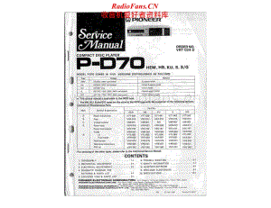 Pioneer-PD-70-Service-Manual电路原理图.pdf