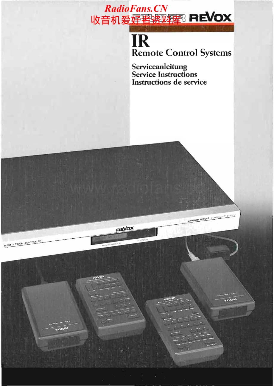 Revox-Remote-System-Service-Manual电路原理图.pdf_第1页