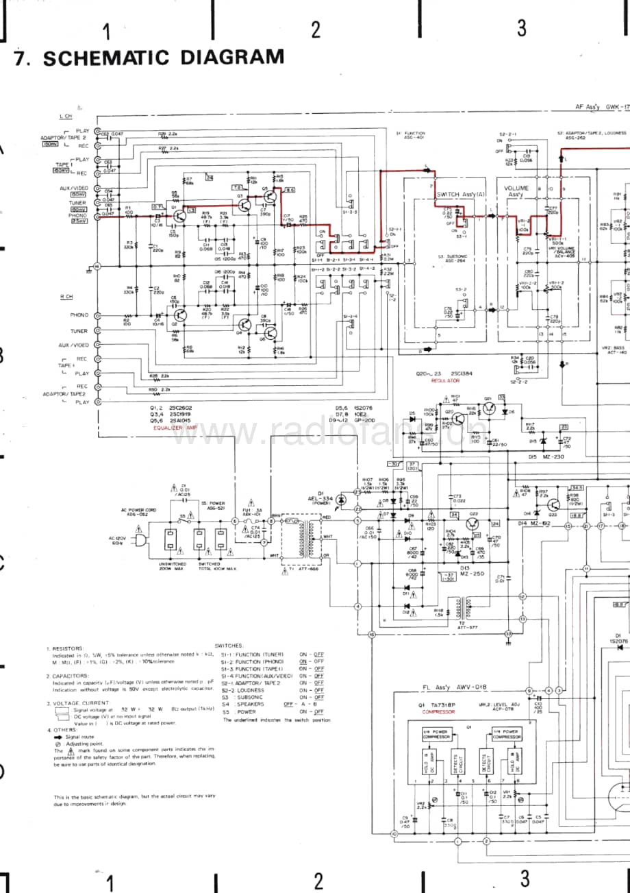 Pioneer-SA-520-Service-Manual电路原理图.pdf_第3页