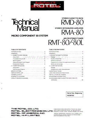Rotel-RMT-80L-Service-Manual电路原理图.pdf