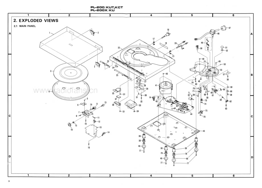 Pioneer-PL-200X-Service-Manual电路原理图.pdf_第3页