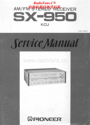 Pioneer-SX-950-Service-Manual电路原理图.pdf