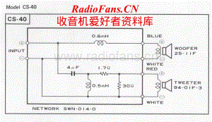 Pioneer-CS-40-Schematic电路原理图.pdf