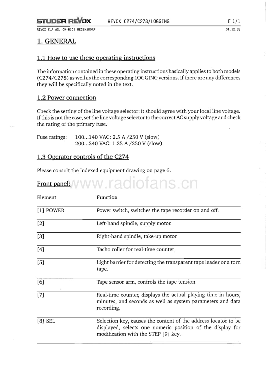 Revox-C-278-Service-Manual电路原理图.pdf_第3页