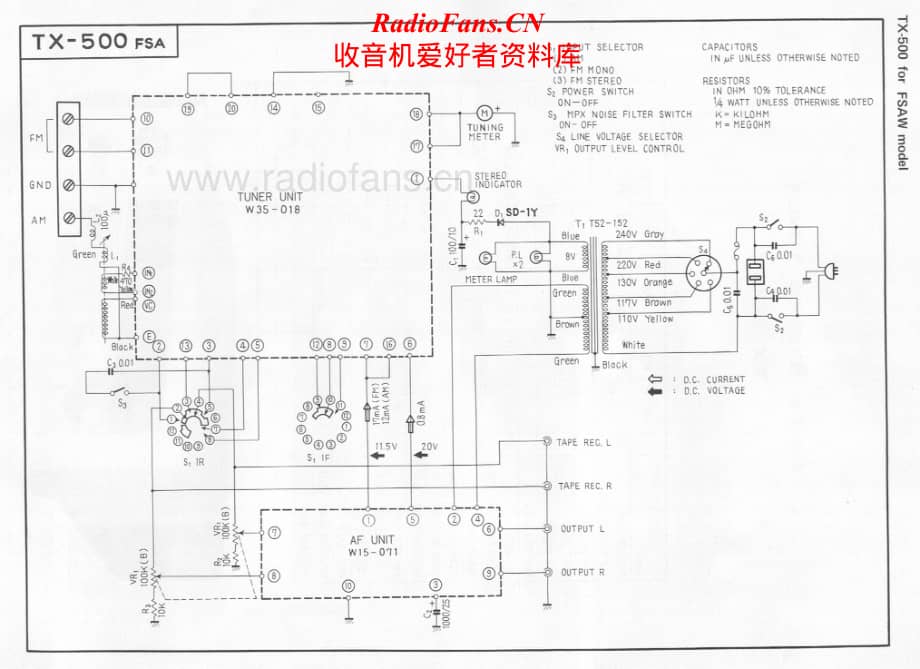 Pioneer-TX-500-Schematic电路原理图.pdf_第2页