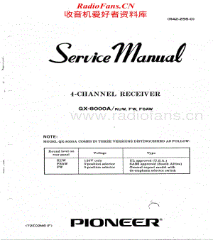 Pioneer-QX-8000A-Service-Manual电路原理图.pdf