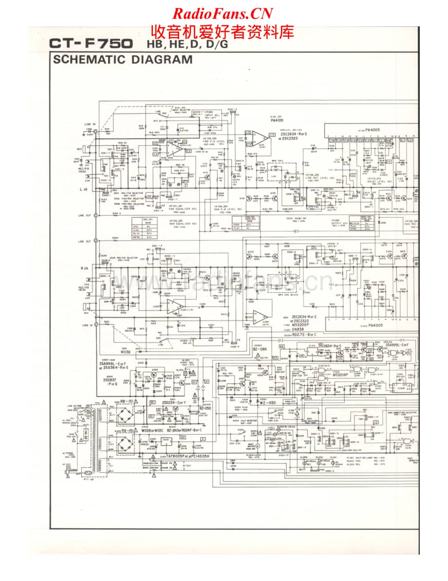 Pioneer-CTF-750-Schematic电路原理图.pdf_第1页