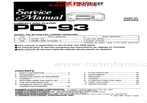 Pioneer-PD-93-Service-Manual电路原理图.pdf
