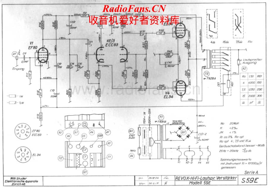 Revox-59-E-Schematic电路原理图.pdf_第1页