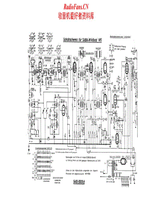 Saba-Wildbad-W5-Schematic电路原理图.pdf