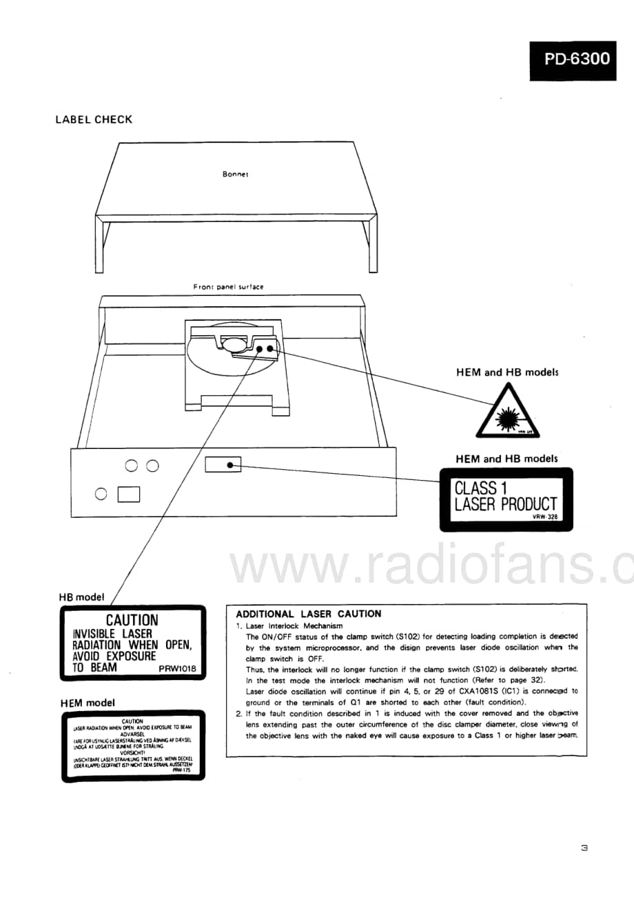 Pioneer-PD-6300-Service-Manual电路原理图.pdf_第3页
