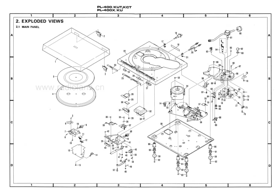 Pioneer-PL-400-Service-Manual电路原理图.pdf_第3页