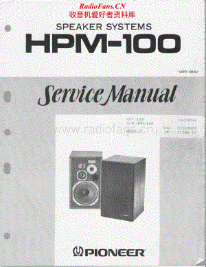 Pioneer-HPM-100-Service-Manual电路原理图.pdf