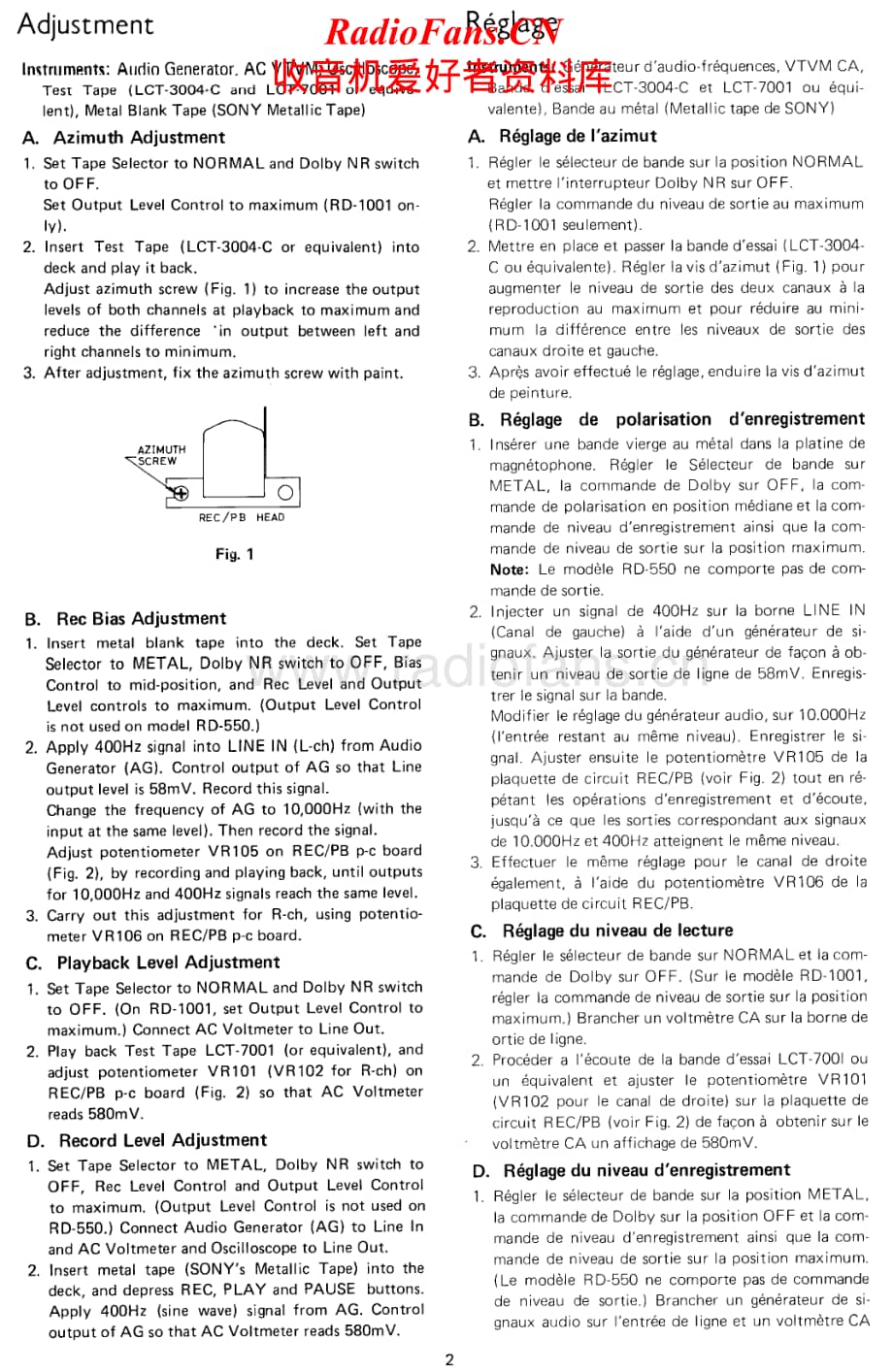 Rotel-RD-550-Service-Manual电路原理图.pdf_第2页