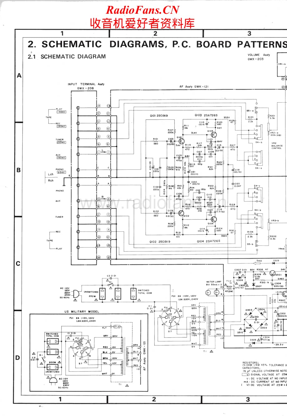 Pioneer-SA-506-Service-Manual电路原理图.pdf_第2页